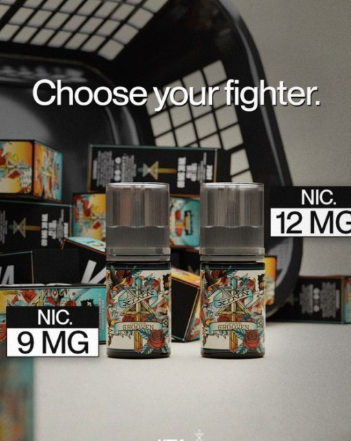 Grooven Strawberry Vanilla Salt 30ml by VEM x RRQ Xinn