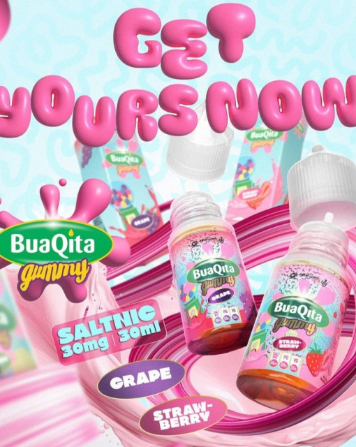 Buaqita Gummy Series 30ml Salt Nicotine by Juicenation | Liquid Saltnic