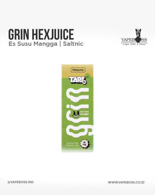 Taps Grin Saltnic Series 30ml by Hex Juice | Liquid Saltnic