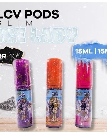 Lcv Slim Ice Lady Salt Series 15ml by Lcv Juice | Liquid Saltnic