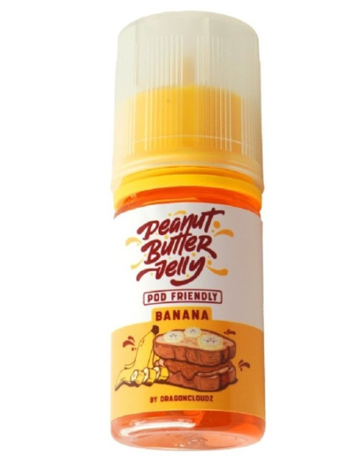 Peanut Butter Jelly V2 Banana 30ml Pods Friendly by Dragon Cloudz